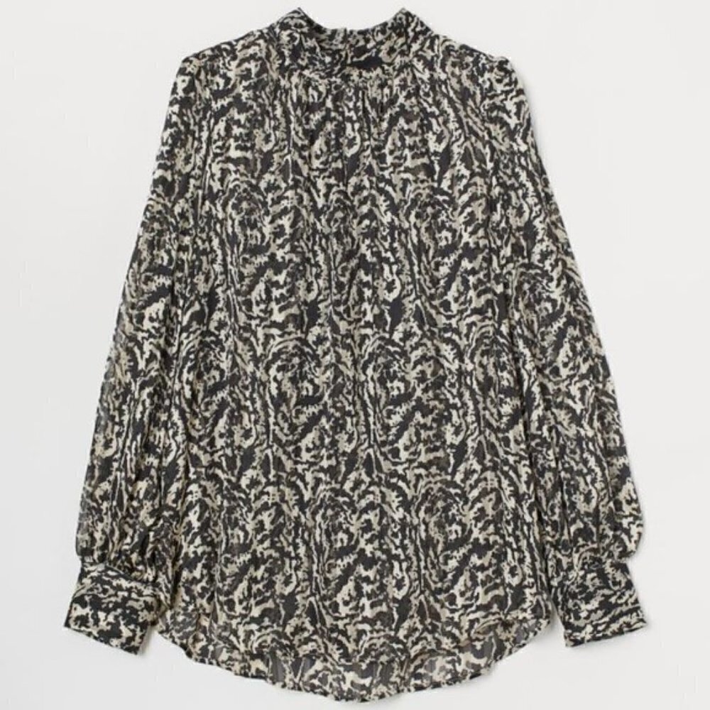 H&m Wide-cut Blouse